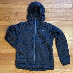 Selling my black Norrona Falketind Primaloft insulated hooded woman’s jacket.